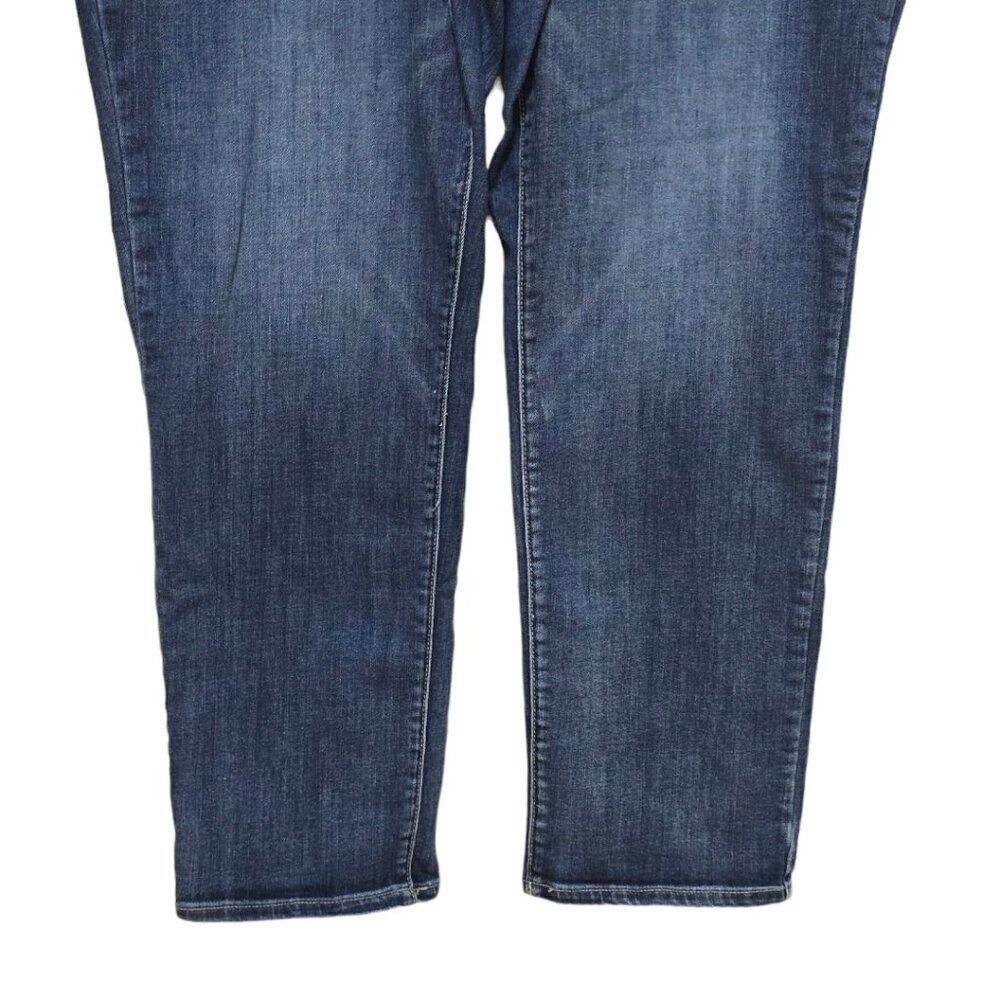 Seven7 Straight Leg Mid-Rise Embroidered Pocket Jeans in Pleasant Sz 22 - Picture 6 of 11